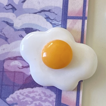 sunny side up egg magnet 