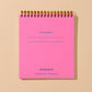 Cherries Letterpress Unlined Spiral Notebook