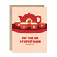 Perfect Blend Tea Ceremony Wedding Card