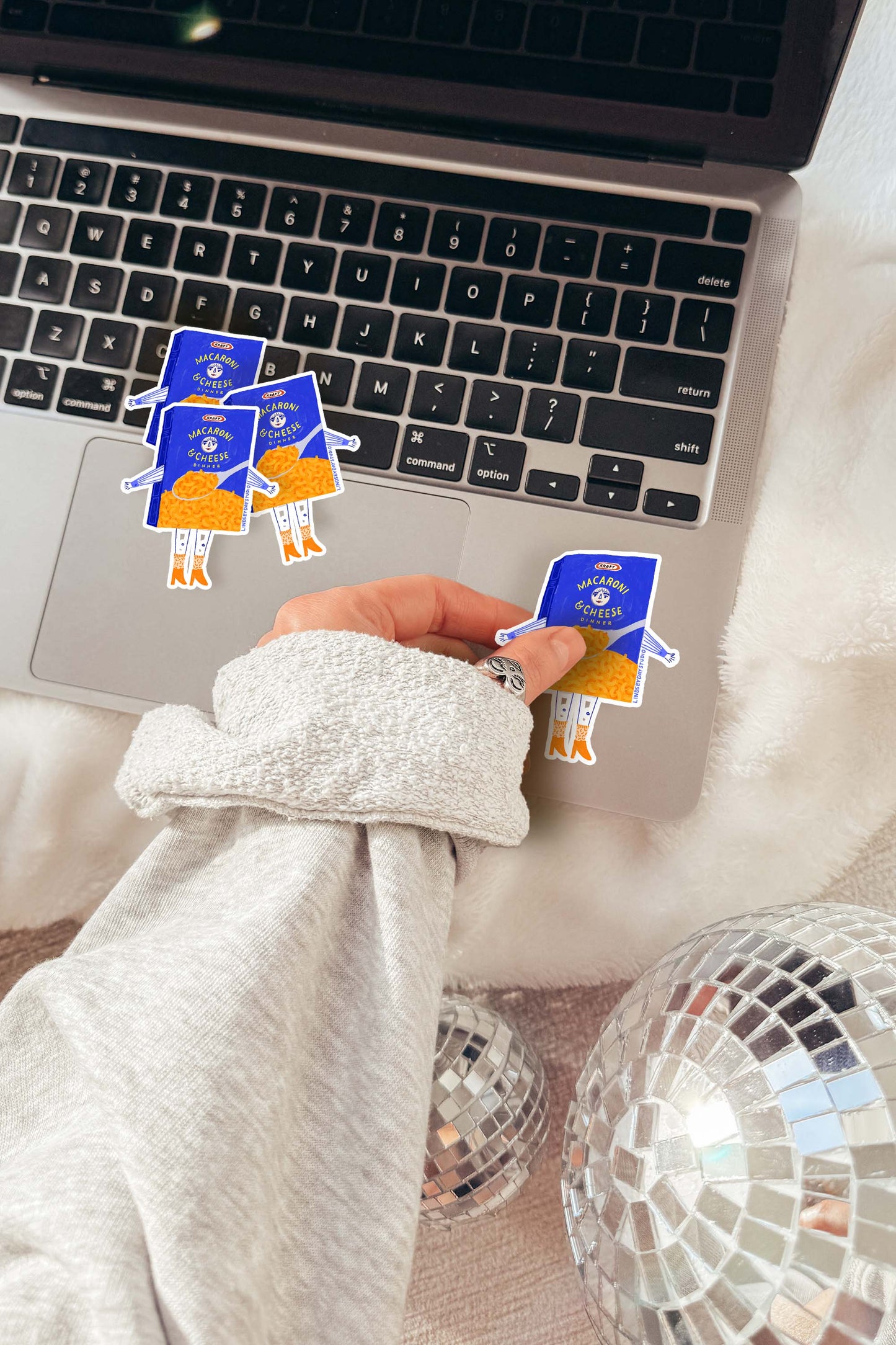 Maggie Mac N' Cheese Sticker