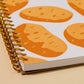Potato Letterpress Spiral Notebook