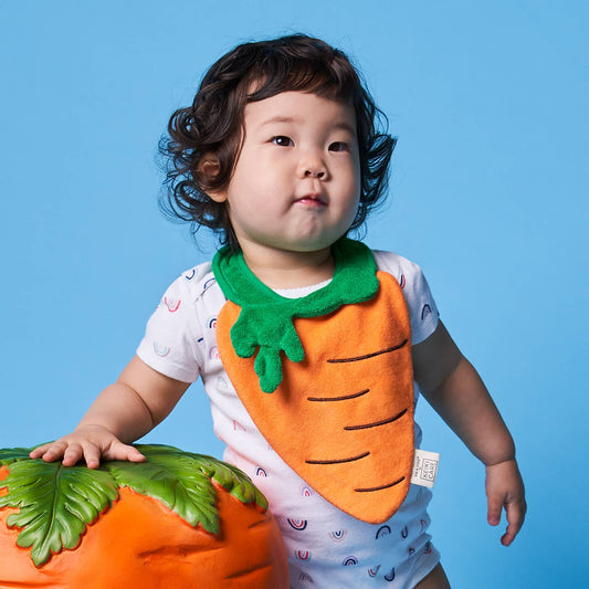 BIB-A-DEEZ™ Drool Bib - Carrot