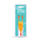 wine stopper that looks like a yellow rubber chicken 
