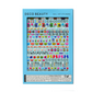 Packaging of Deco Beauty nail art stickers with colorful baking theme designs on a blue background