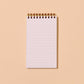 image showing lined pages of goldfish pocket notebook 