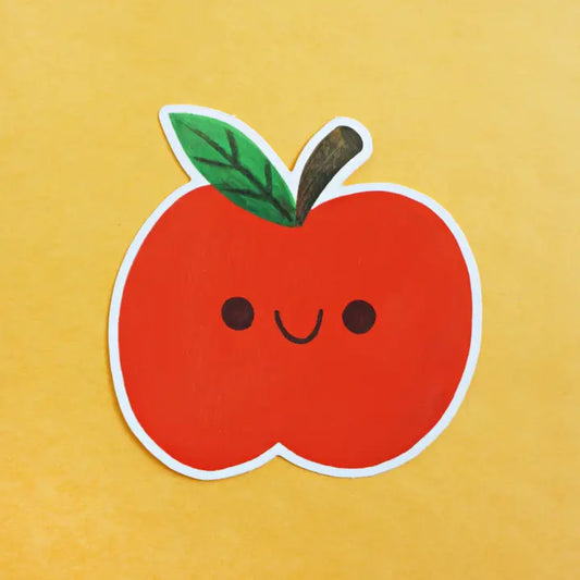 Happy Apple Sticker