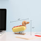 measurements of hot dog stapler 