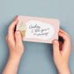 One, ice cream pocket note card with a message on it