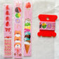 Shortcake Kira Kira Vertical Washi Tape