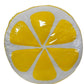 Lemon slice pillow