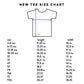 New Tee Size Guide for the Pho shirt.