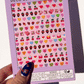 gif of nail art stickers being held 