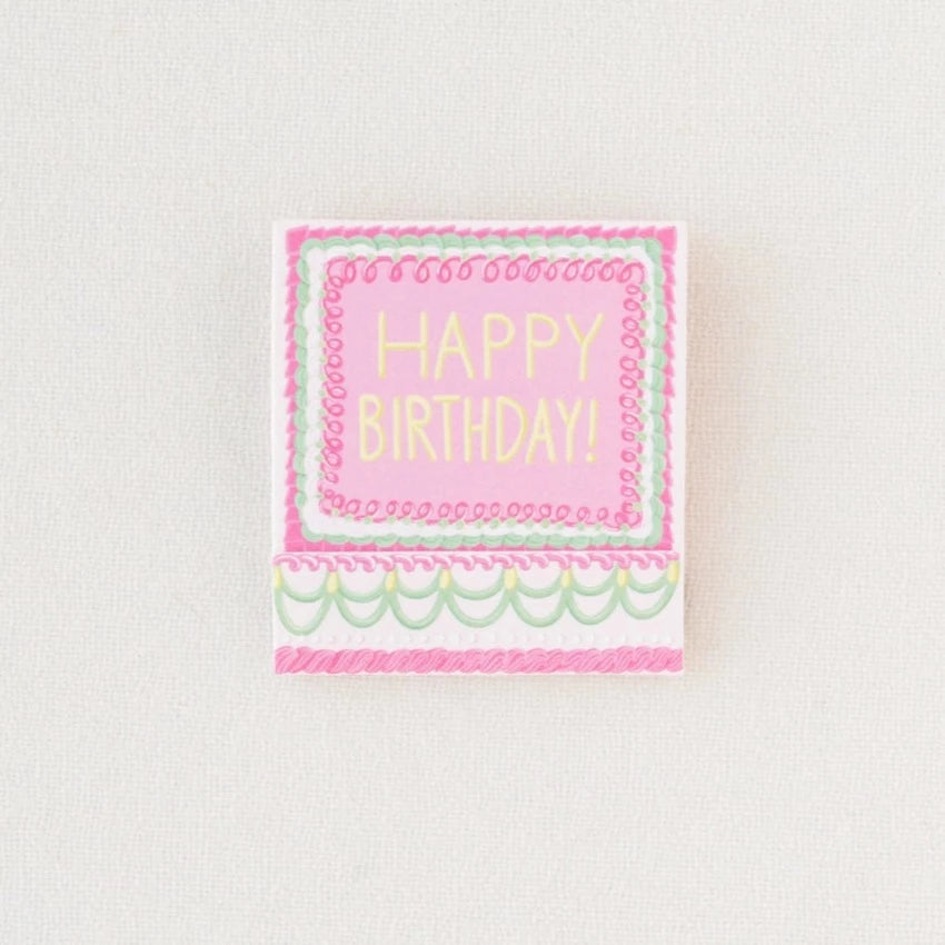Happy Birthday Matchbook.