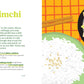 Illustration of water kimchi with text on a colorful background