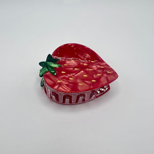 Strawberry hair claw