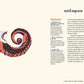 Illustration of an octopus with text to the right on a white background