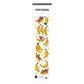 Packaging of PipStickers with cartoon bananas and monkey sticker designs on a white background