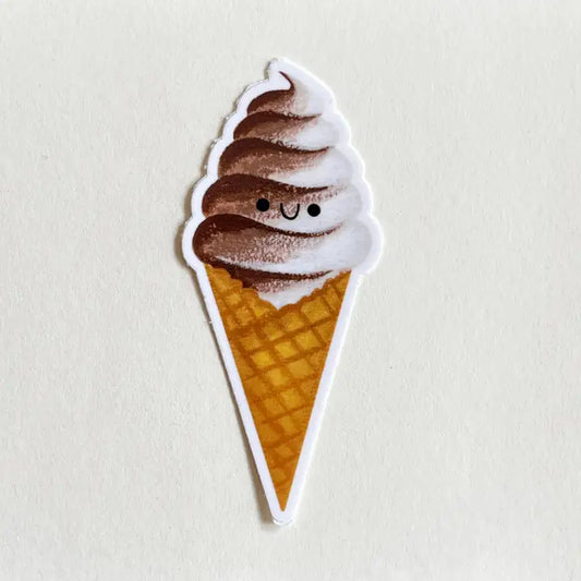 Vanilla Chocolate Swirl Sticker