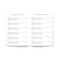 Page with star ratings to write your Favorite Restaurants