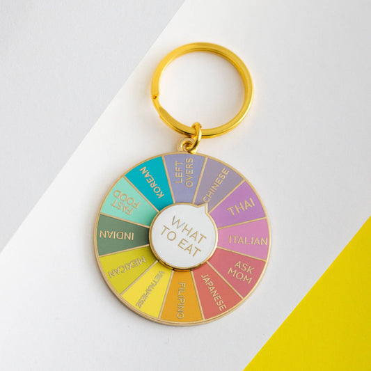 what to eat spinning wheel in keychain form 