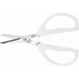 Joyce Chen kitchen scissors in white 