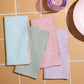 reclaimed cloth napkin set of 4 in light colorway 