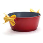 2-pack silicone pot holders shaped like farfalle pasta 