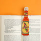 Bookmark that looks like a hot sauce (cholula) bottle 