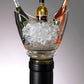 Gondola style wine chiller designed bottle stopper 