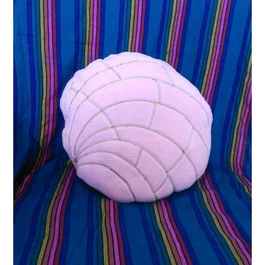 pink/strawberry pan dulce plush pillow cushion 