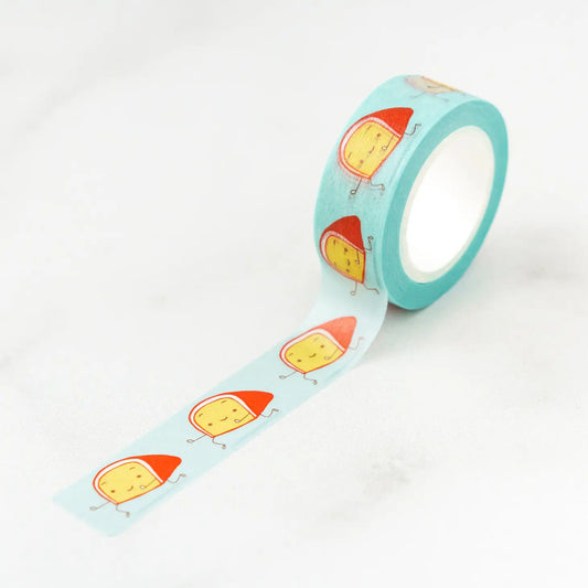Gouda cheese washi tape roll