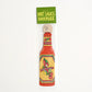 Hot sauce bookmark in packaging 