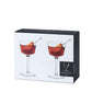 Nick & Nora set of glasses box packaging 