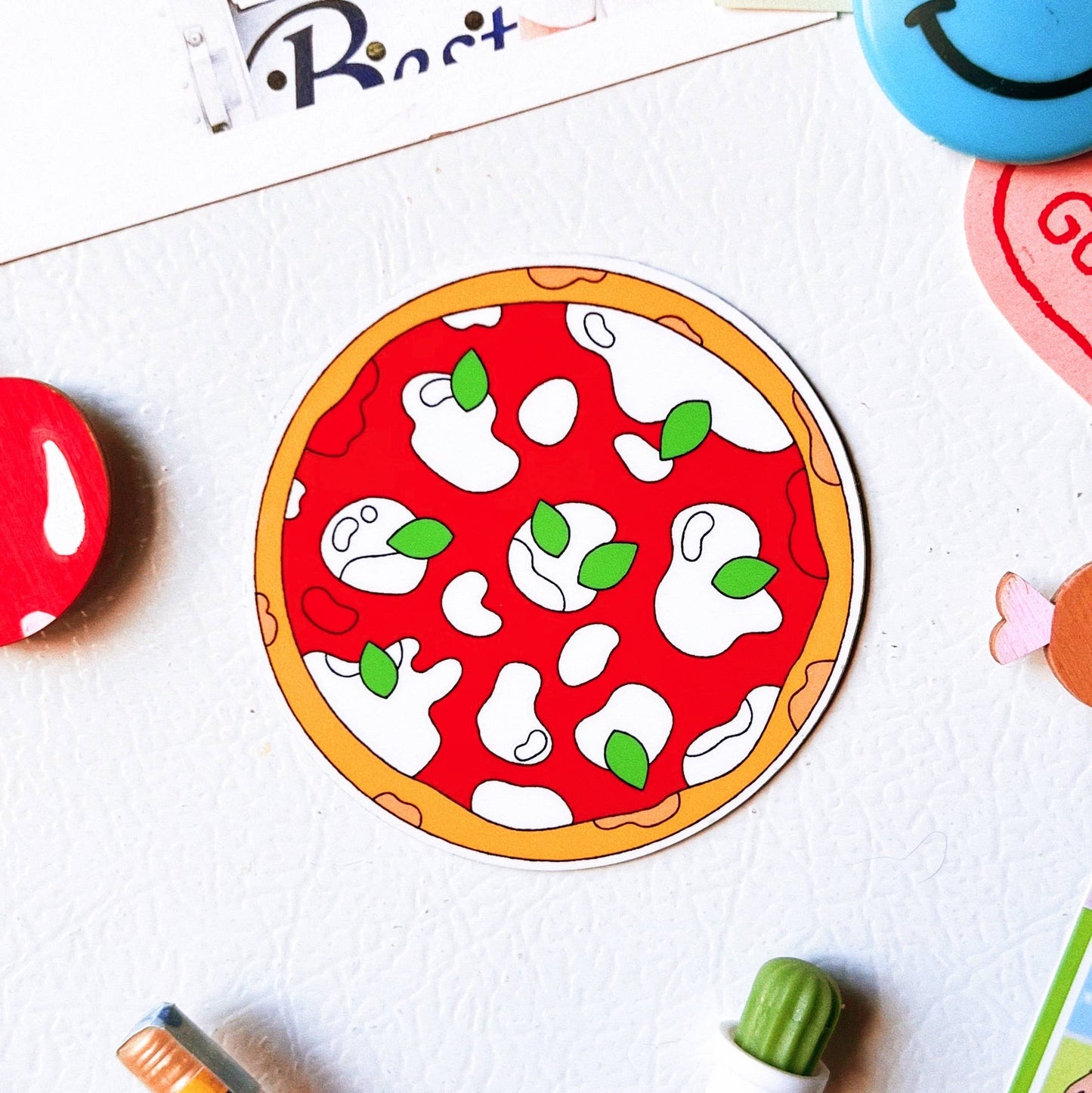 Pizza magnet