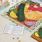 Vegetable puzzle 1000 pieces being completed 