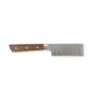 Single cheese knife with wooden handle 