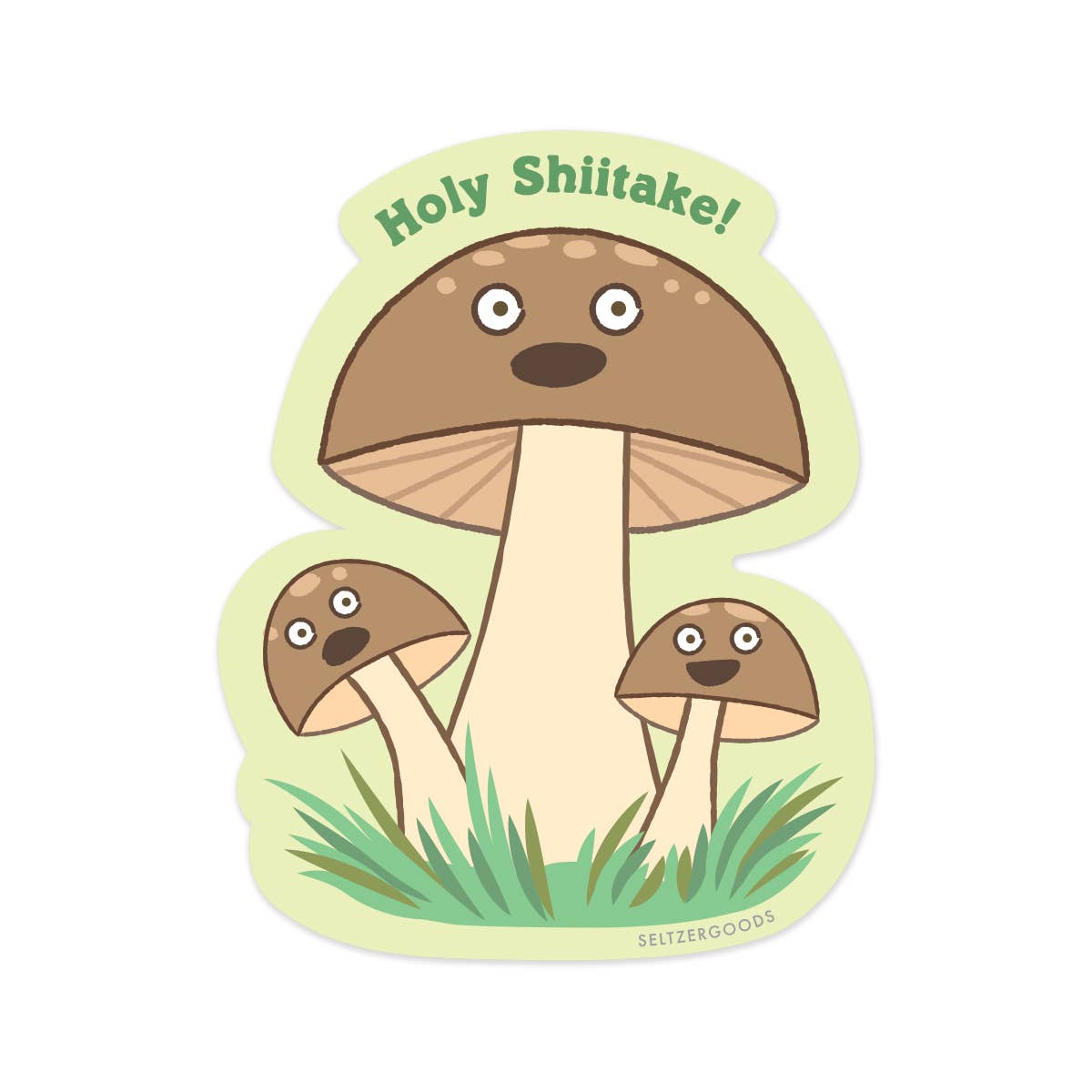 Holy Shiitake Sticker