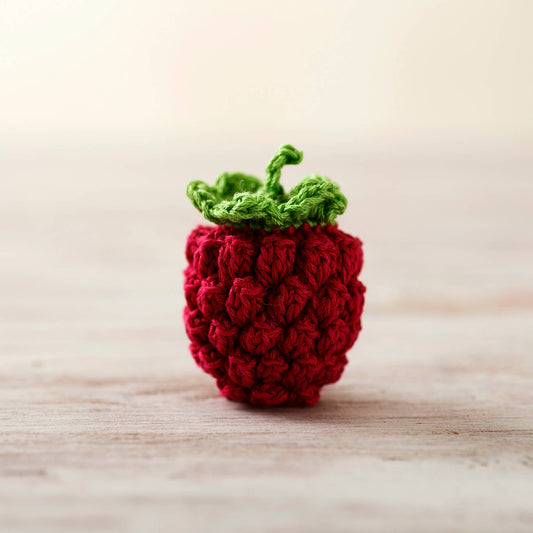 Crocheted raspberry 