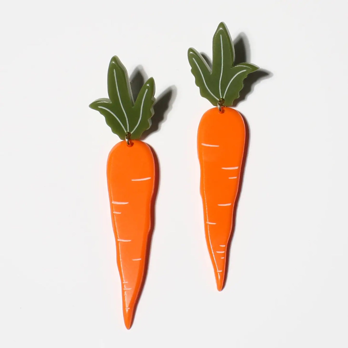 carrot earrings 