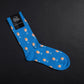 Aperol Spritz socks -- blue 