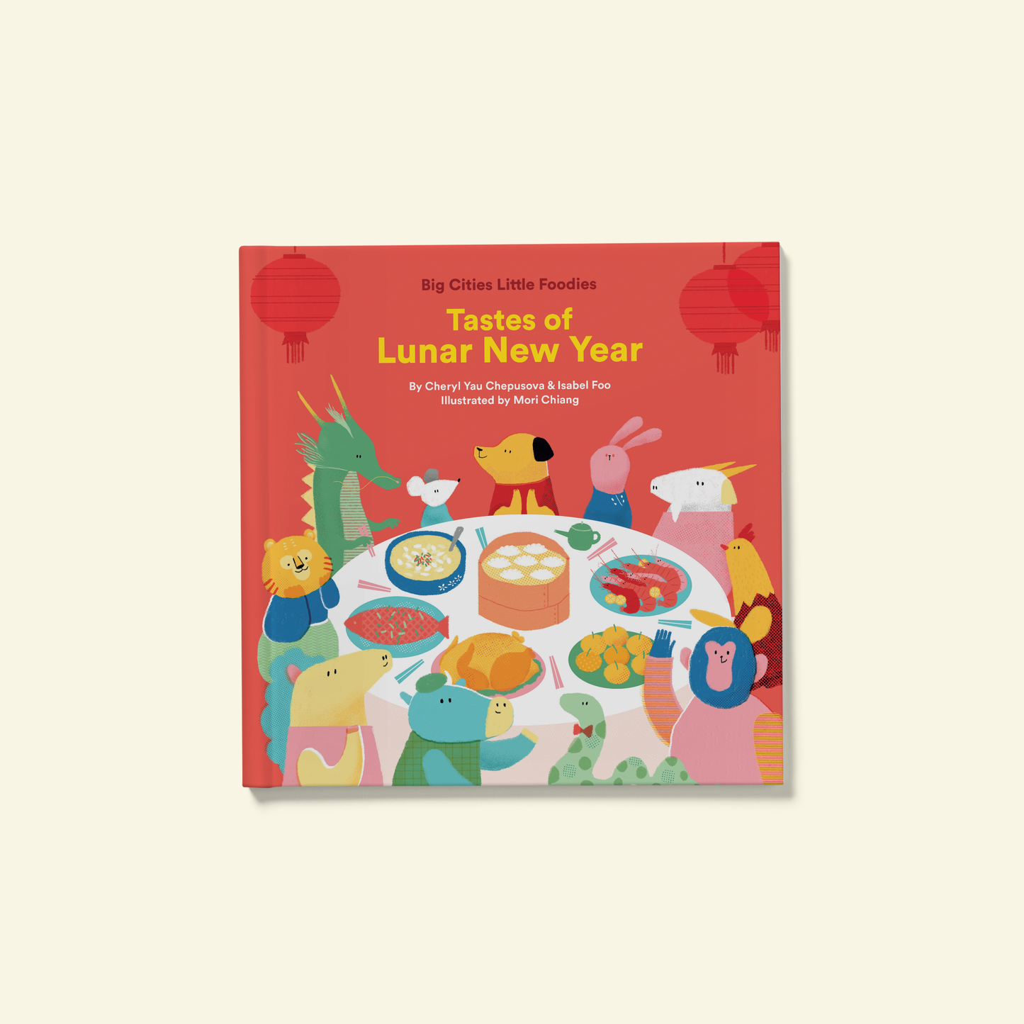 Children's book titled "Tastes of Lunar New Year" 