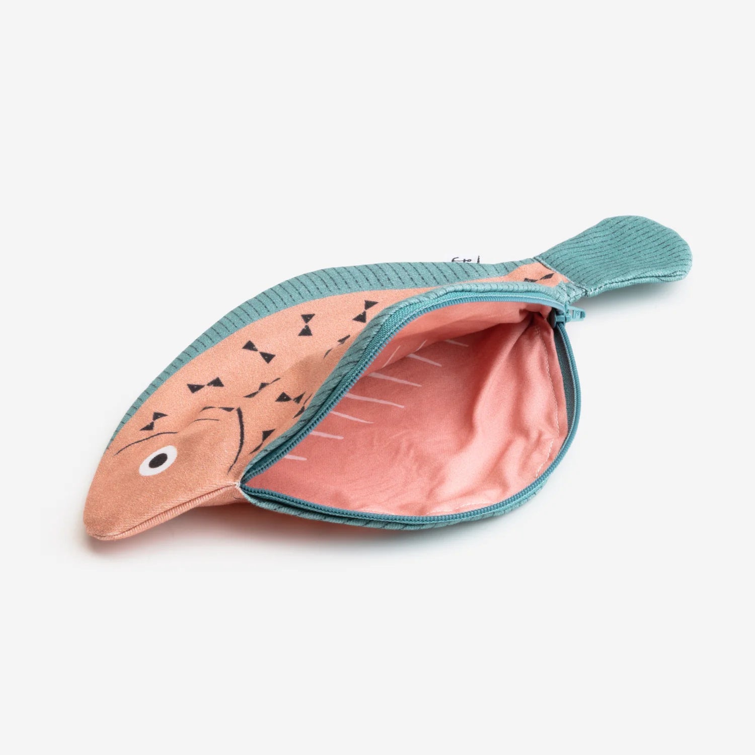 Interior of Turbot fish pouch 