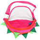 Interior of dragonfruit fanny pack 