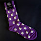 Unisex Margarita cocktail socks - purple 