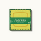 Sticky post-it notes with ravioli illustration on it 