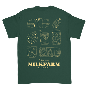 Milkfarm Anniversary Provisions Tee in collaboration with Marianna Fierro -- back  