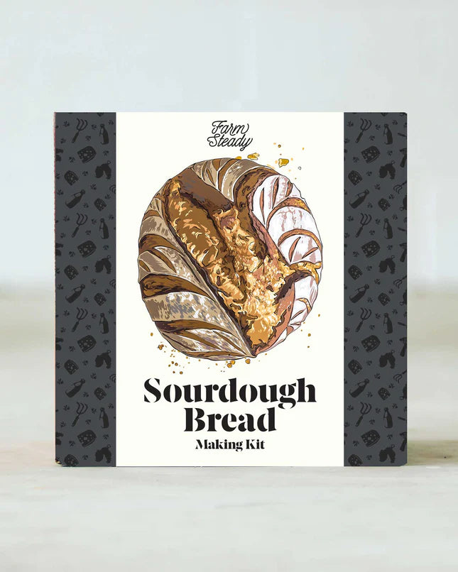 Sourdough Bread making kit packaging 