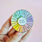 What to Eat Enamel Pin 
